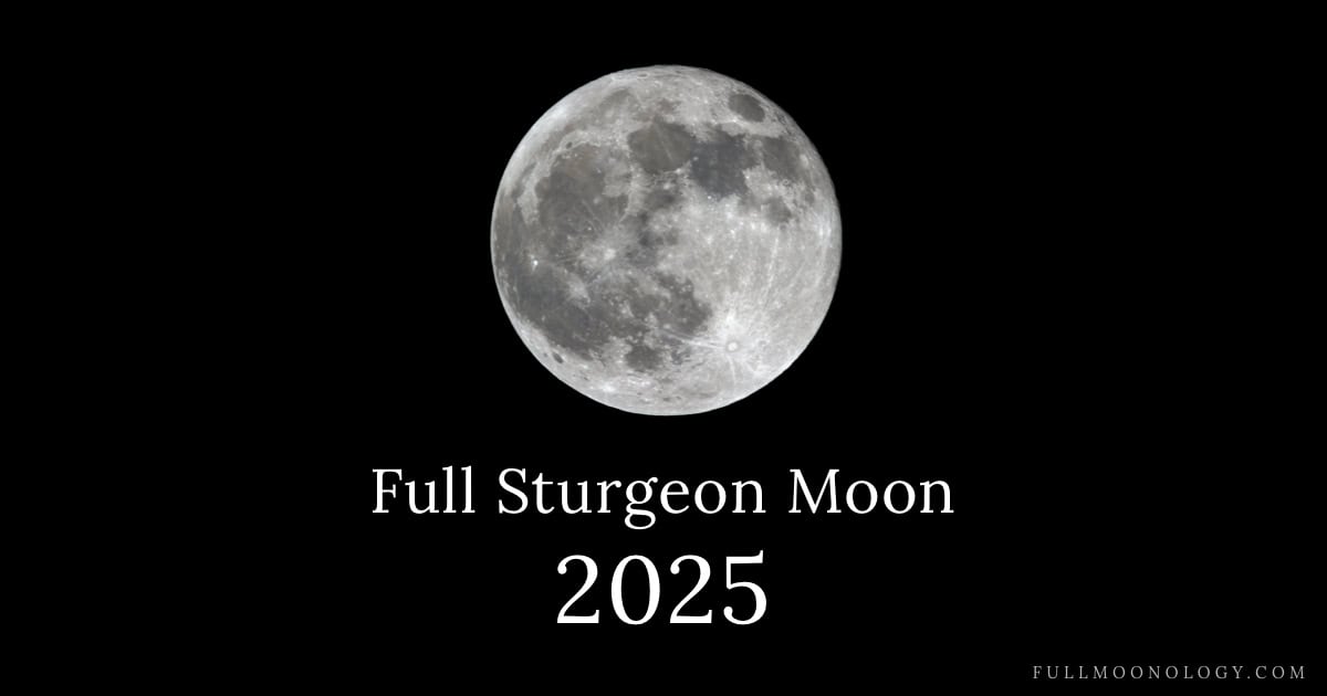 Sturgeon Moon 2025